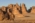 Arabie Saoudite. Madâin Sâlih. Mission archéologique franco-saoudienne sur le site de l'antique cité nabatéenne de Hégra.  Vue sur les tombeaux monumentaux du Jabal al Ahmar.