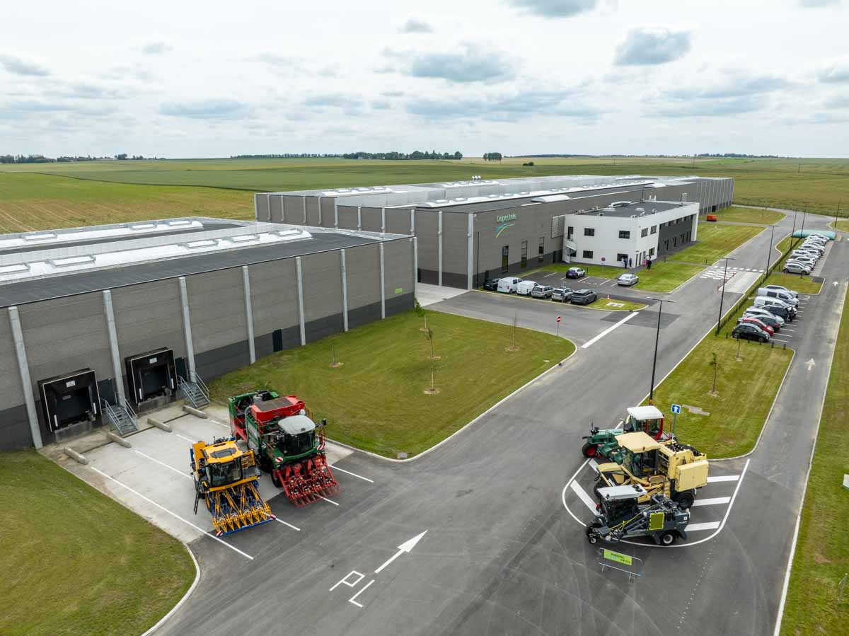 Commande des photographies de l'inauguration de l'usine de Teillage de l'entreprise Depestele