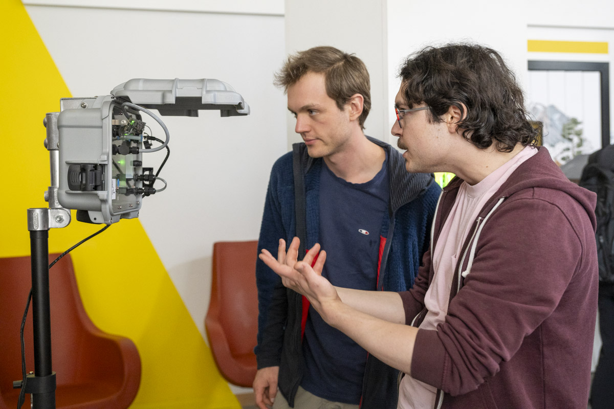 Photographies des journées Terra Forma rassemblant les scientifiques du projet à l'observatoire du Col du Lautaret